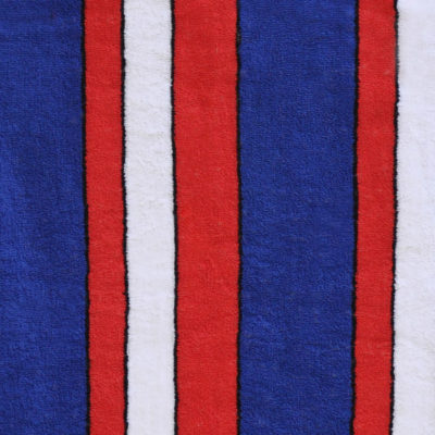 Stripe Blue Hooded Towel
