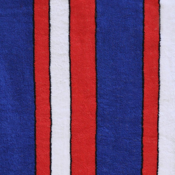 Stripe Blue Hooded Towel