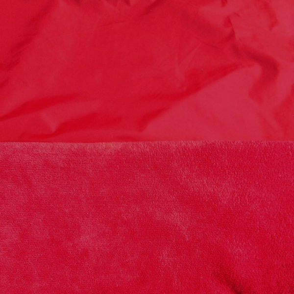 Red Waterproof Poncho RO