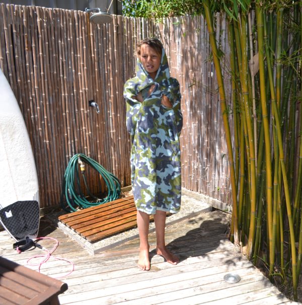 Camo Hooded Towel