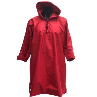 Red Waterproof Poncho